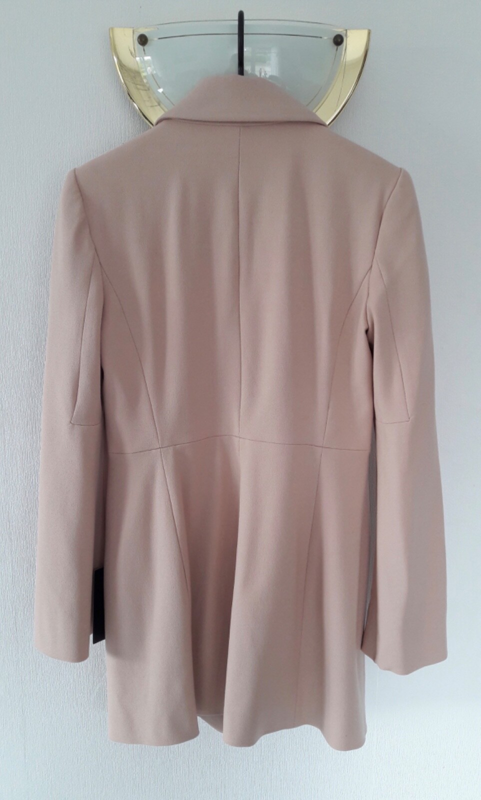 Longblazer Kurzmantel Zara zartes RosaRosé Tulpenärmel S36 neu mit Etikett