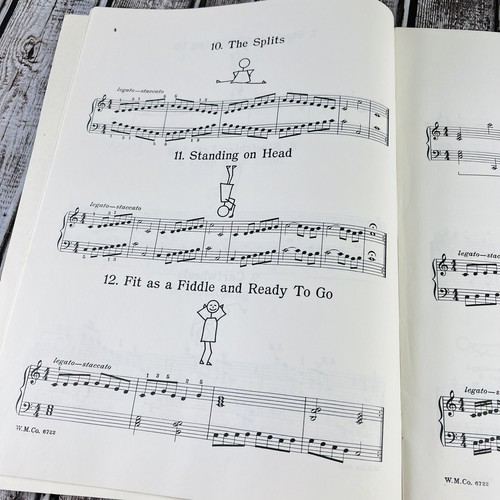 Vintage A Dozen A Day Book One Technische Übungen für Klavier Edna Burnam 1950 - Bild 10 von 14