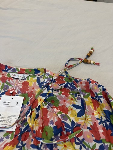 NWT Compania Fantasica Women’s Estampado Floral Cover Up Dress Size S Msrp $89 - Picture 4 of 6