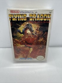 Flying Dragon The Secret Scroll Nintendo NES 1989 No Manual/Foam Cleaned Tested