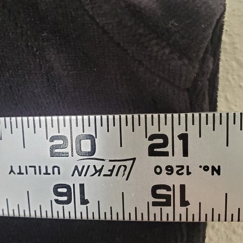 Chaqueta de Terciopelo Cremallera Completa Bordado Toro Negra Sin Etiqueta de Talla Ni Marca Elegante Única - Imagen 11 de 13