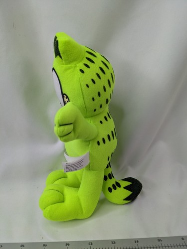 Lime Green Garfield Plush Cat 9 Inch Toy Factory Stuffed Animal Toy - Picture 4 of 10