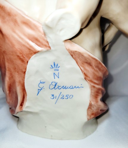 Guiseppe Armani For Capodimonte Mother And Child Limited Edition #31 Of 250 Bust - Picture 11 of 18