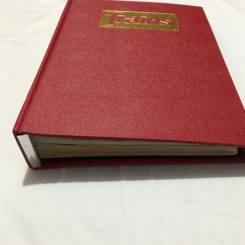 Trains Magazine Bound Volumes 1957 Railroads Illustrated Locomotive Depot Maps - Picture 3 of 6