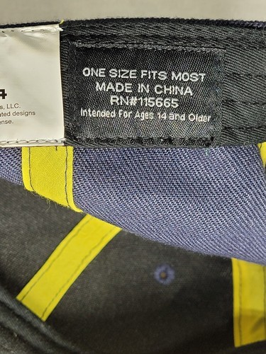 Ninja Logo Teens Youth Size 14 & Older Cap Snapback Adjustable Embroidered Hat  - Picture 8 of 8