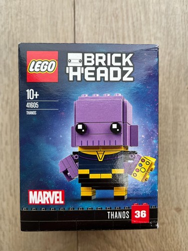 LEGO 41605 Thanos - Marvel - BrickHeadz - Brand New & Sealed Box - Retired