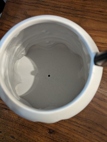 CIOTOLA CARAMELLE FANTASMA FIENILE CERAMICA BAMBINI TOPOLINO - SCATOLA APERTA - Foto 3 di 6