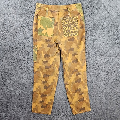 Anthropologie Damengröße 25 mehrfarbig Camouflage/Gepard The Wanderer Cargohose - Bild 11 von 12