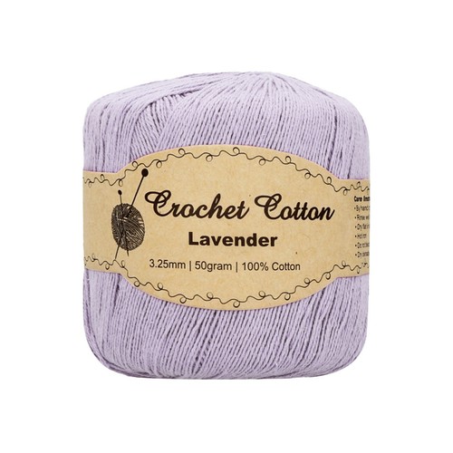Crochet Cotton Yarn Classic Craft Soft Fine Thread Knitting Ball 50g 3Ply 3.25mm - Picture 13 of 25