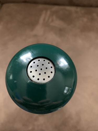 Vintage Banton by Vic Firth Salt Shaker 10" Solid Wood Dark Green Replacement - Picture 3 of 5