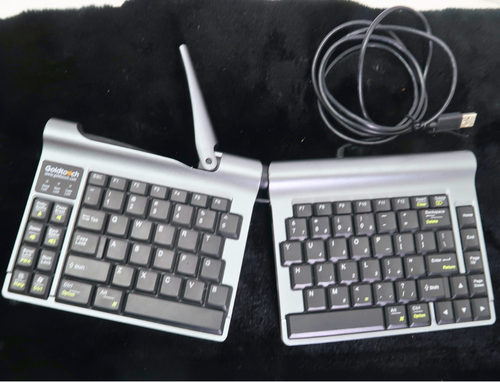 Goldtouch SKS-4210UH Ergonomic Split Keyboard USB Adjustable w/ Covers Preowned - Picture 3 of 6
