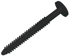 Black Window Shutters Panel Peg Loks 3" Shutter Fasteners Spikes Lock Pegs Bulk