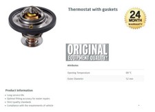 THERMOSTAT for CITROEN C4 I 1.6 16V Bio-Flex 2007-2008