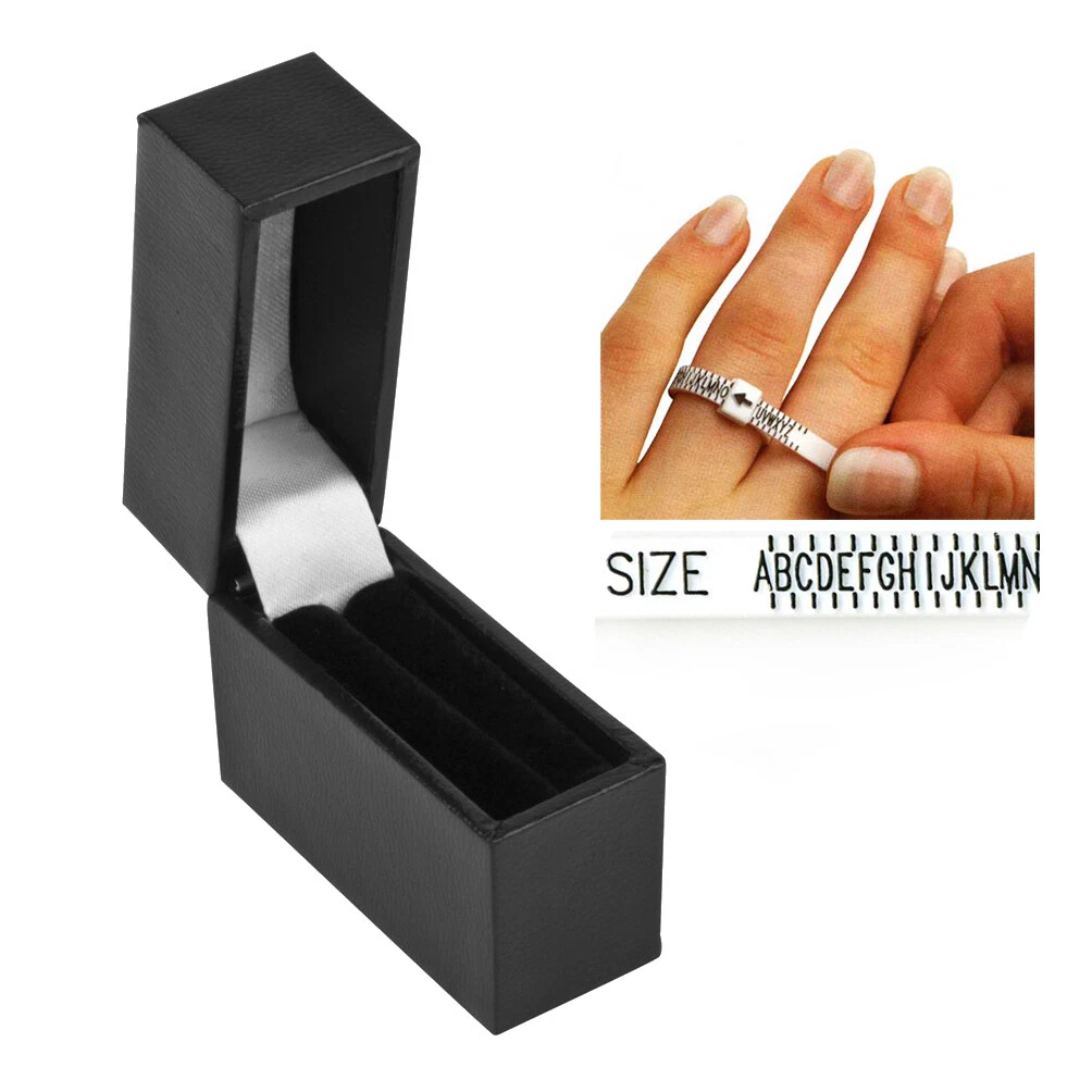 Personalised engagement 2024 ring box uk