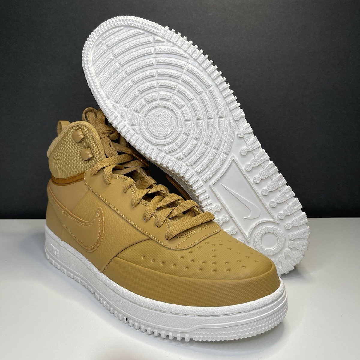 Nike Court Vision Winter Mid Elemental Gold Size 9 Men | eBay