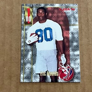 1996 Fleer - #171 Eric Moulds Rookie Buffalo Bills