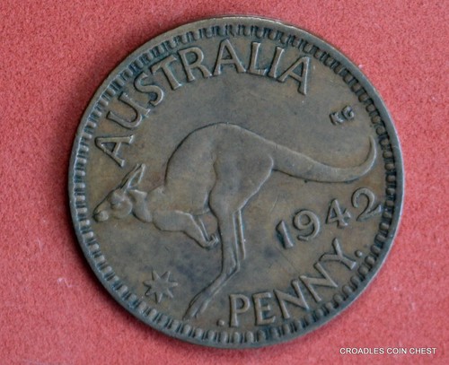 1942i. PENNY MISSING MINTMARK VERY FINE EXAMPLE TONED BRONZE COIN #AA053 - Picture 9 of 12