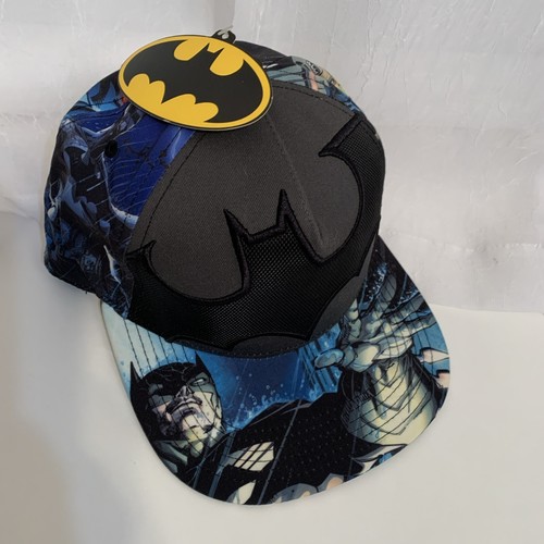 Gorra de béisbol BATMAN TM & DC Comics S15 ajustable juvenil nueva con etiquetas