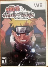 Naruto: Clash of Ninja Revolution (Nintendo Wii, 2007) Tested / No Manual