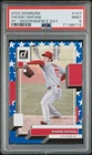 2022 Donruss Shohei Ohtani PSA 9 Mint #147 Independence Day + Image Variation SP