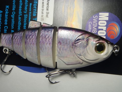 Swimbaits Morone American Shad Herring Jointed Swimbaits 6 " Striper bass Lure - Imagen 8 de 8