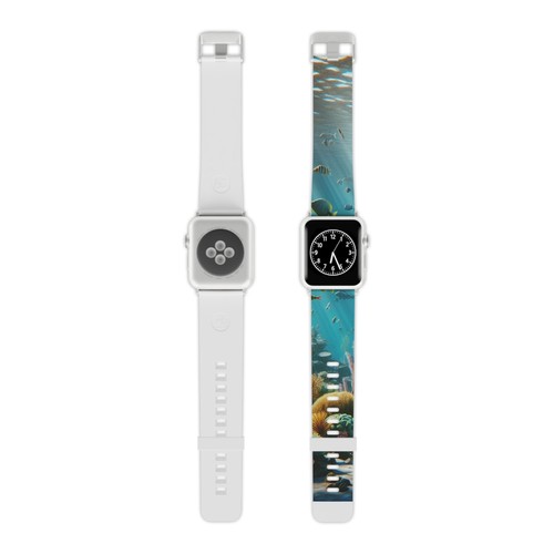 Ocean Life Apple Watch Band, Marine Decor, Gift for Ocean Lovers, Trendy Watch - Picture 26 of 37