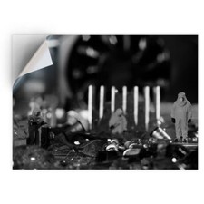 1 x Vinyl Sticker A4 - BW - Technician Motherboard IT #39391