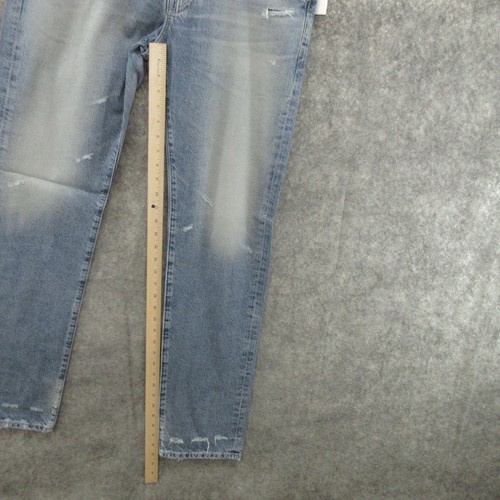 AG Adriano Goldschmied Men Jeans Size 32 The Matchbox Slim Straight Cotton New - Picture 9 of 17