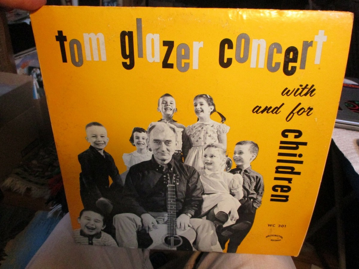 1959 TOM GLAZER Concert With & For Children Mono LP