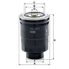 Fuel filter MANN-FILTER WK9057z for Mitsubishi ASX