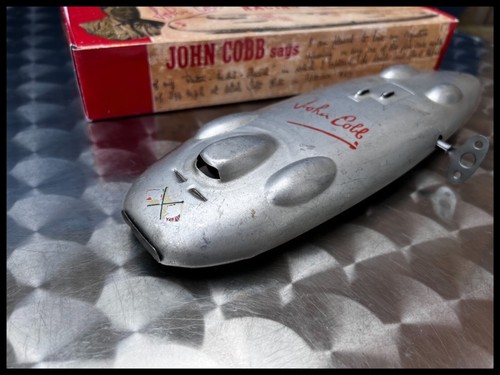 Vintage Minimodels John Cobb Railton Land Speed Record Car Clockwork - Picture 3 of 12