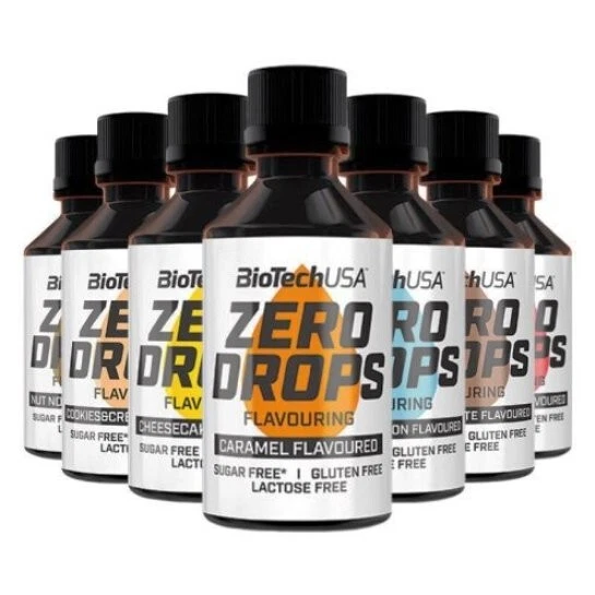 BIOTECH USA BioTechUSA - Zero Drops - 50 ml - Aromen Flavor Geschmack