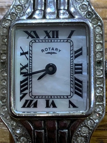 Exquisite Rotary LB02409/41 Quartz Ladies Bracelet Watch -18mm-Works - Picture 1 of 4