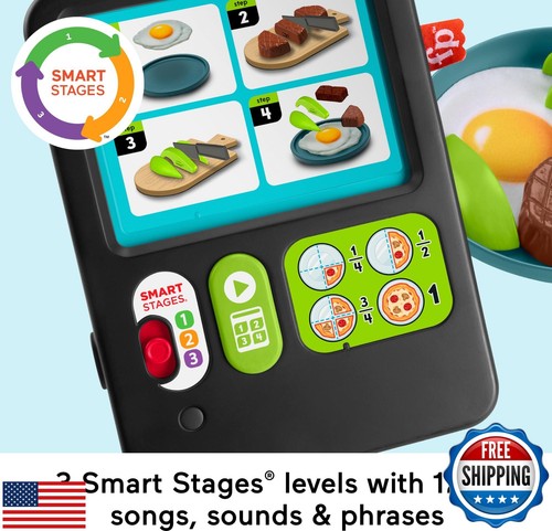 Fisher-Price Preschool Kitchen Playset Laugh and Learn 123 Follow The Recipe - Picture 3 of 5