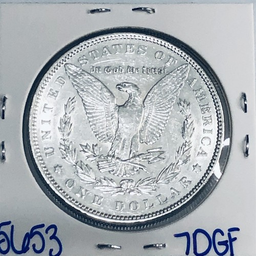 1885 MORGAN SILVER DOLLAR AUTHENTIC HI GRADE U.S MINT COIN FREE SHIPPING 5653 - Picture 2 of 3