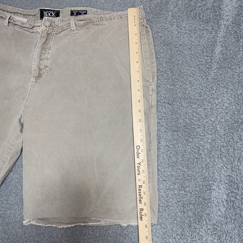 Buckle Black Beckham Shorts Mens 42 Beige Athletic Fit 11” Inseam Cotton - Picture 10 of 24