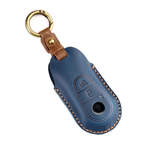 Luxury Car Key Cover Case for Mercedes Benz C E Class W223 W206 C260 Keyring Fob - Picture 3 of 6