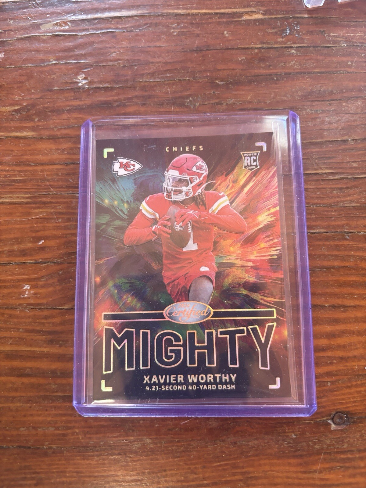 2024 Panini Certified The Mighty Xavier Worthy TM-XW SSP 🔥🔥