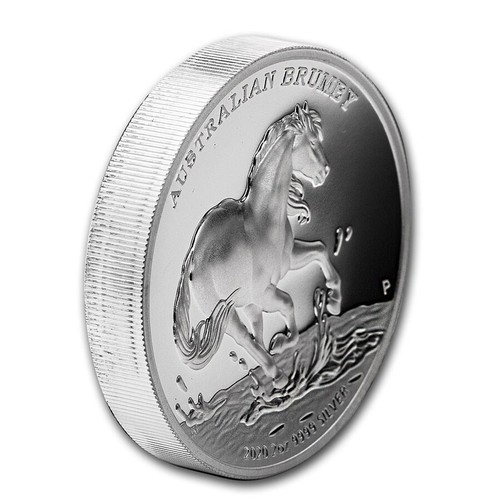 AUSTRALIA $2 2020 Proof Silver 2oz. 'Australian Brumby' Mint pack - Bild 3 von 6