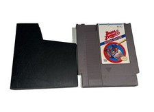 Bases Loaded II 2 Second Season (Nintendo NES) TESTED W / Dust Cover