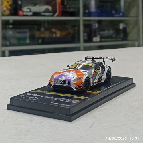 Juguetes para autos diecast Maro Engel Diecast Marmac Works 1/64 Mercedes AMG GT3 Macau GT Cup 2017 - Imagen 11 de 17