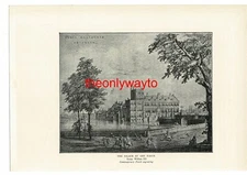 Palace At The Hague, William III Era, Book Illustration (Print), 1903