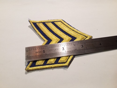 Toppa/spallina militare vintage cucita su autentica distintiva militare - Foto 6 di 6