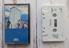 The Who Who's Next Vintage Cassette Tape MCA 1971 Arena Rock