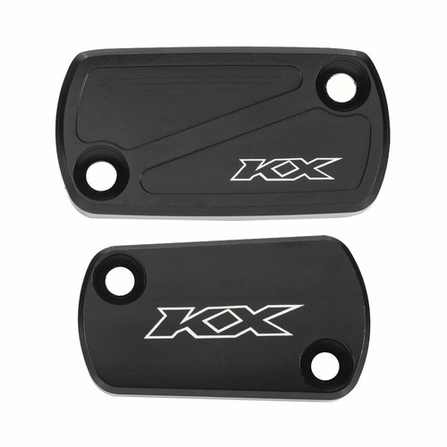 Front Brake Clutch Reservoir Covers For KAWASAKI KX250 2021-2024 KX450 2019-2023 - Picture 4 of 10