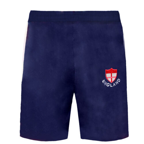 Pantalones Cortos Para Hombre Inglaterra Gimnasio Correr Copa Mundial Fútbol Vacaciones Deportes S-XL - Imagen 12 de 13