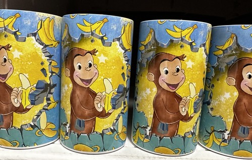 Custom Curious George 12oz Sippy Cup - Picture 3 of 3