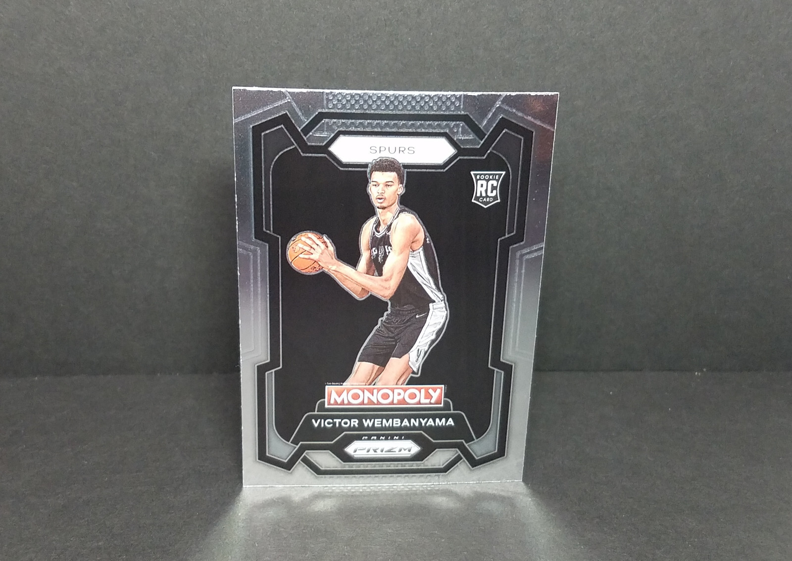 2023-24 Panini Prizm Monopoly #81 Victor Wembanyama, Spurs (RC) - Base Card