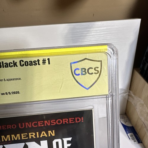 Cimmerian Queen of the Black Coast 1 Jason Metcalf SIGNED CBCS 9.6 Conan A9 - Picture 7 of 8