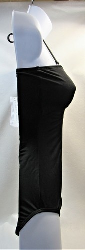 Traje de Baño Majestic Natación Una Pieza Junior Talla Mediana Negro Nuevo - Imagen 4 de 7